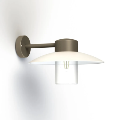 Roger Pradier Aubanne N° 1 LED-Außenwandleuchte Sandstein