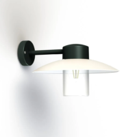 Roger Pradier Aubanne N° 1 LED-Außenwandleuchte Schiefergrau
