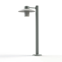 Roger Pradier Aubanne N° 3 LED-Pollerleuchte Metallgrau