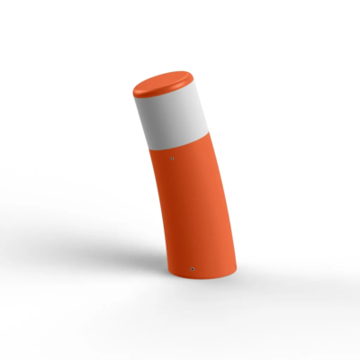 Roger Pradier Bamboo N° 2 Pollerleuchte Reinorange