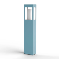 Roger Pradier Brick N° 3 Pollerleuchte Blau