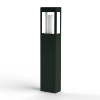 Roger Pradier Brick N° 3 Pollerleuchte Schiefergrau
