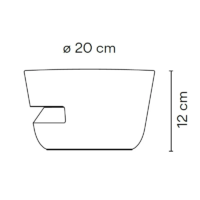 Vibia Dots Outdoor 4695 Bodenleuchte Ø 20 cm – Bild 10