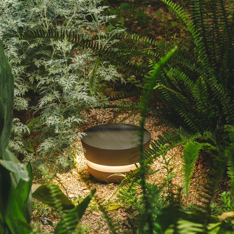 Vibia Dots Outdoor 4702 Bodenleuchte Anthrazit Ø 16 cm – Bild 3