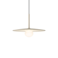 Vibia Tempo 5770 LED-Pendelleuchte Weiß Cream