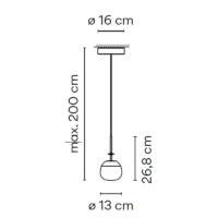 Vibia Tempo 5772 LED-Pendelleuchte Lagerware – Bild 10