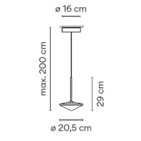 Vibia Tempo 5774 LED-Pendelleuchte – Bild 11