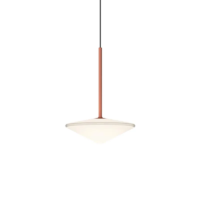 Vibia Tempo 5774 LED-Pendelleuchte Terracotta Rot