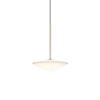Vibia Tempo 5774 LED-Pendelleuchte Weiß Cream