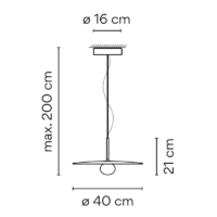 Vibia Tempo 5776 LED-Pendelleuchte – Bild 11