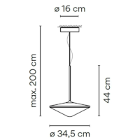 Vibia Tempo 5780 LED-Pendelleuchte – Bild 11
