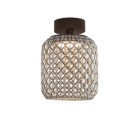 Bover Nans PF/21 LED-Deckenleuchte Outdoor braun