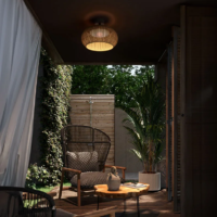 Bover Perris PF/47 LED-Deckenleuchte Outdoor