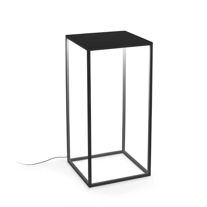 Ideal Lux Ipotesi PT H73 Bodenleuchte Außen Schwarz