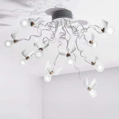 Ingo Maurer Birdie's Nest Deckenleuchte