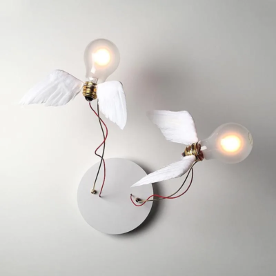 Ingo Maurer Lucellino Doppio Wand- und Deckenleuchte