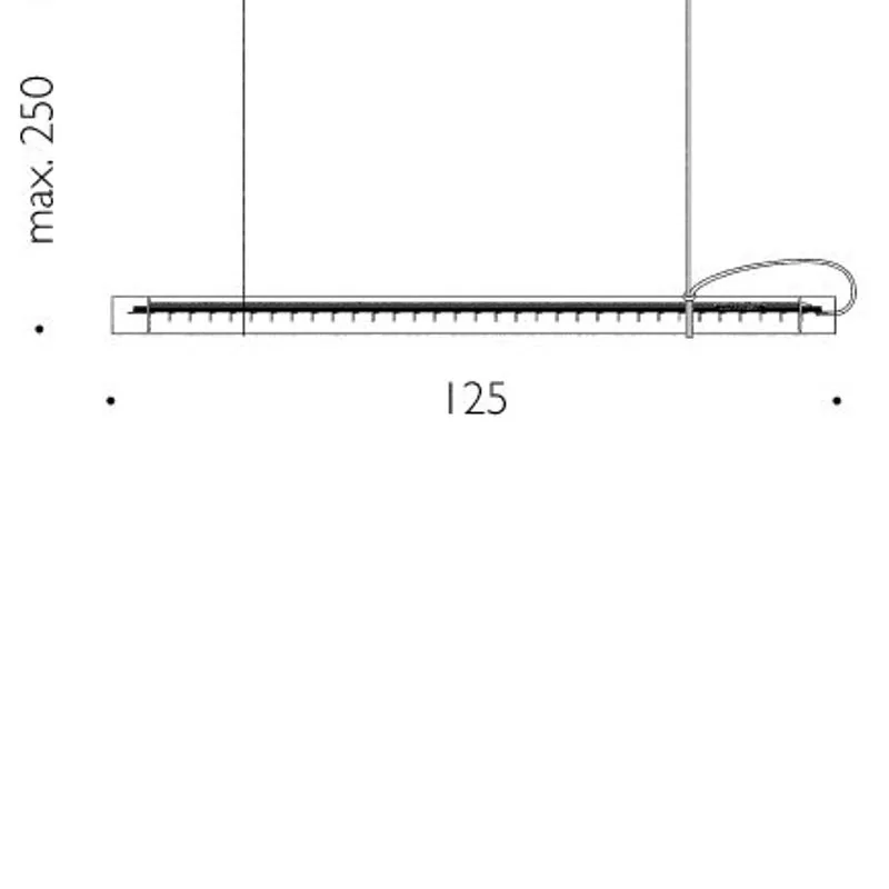 Ingo Maurer Tubular LED-Pendelleuchte – Bild 6