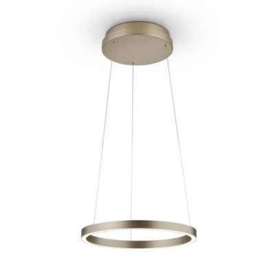 Knapstein Lisa-40 LED-Pendelleuchte Effekt Bronze