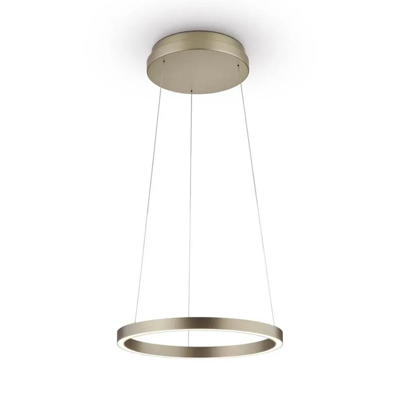 Knapstein Lisa-40 LED-Pendelleuchte Effekt Bronze