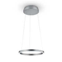 Knapstein Lisa-40 LED-Pendelleuchte mattnickel