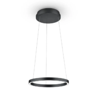 Knapstein Lisa-40 LED-Pendelleuchte Schwarz