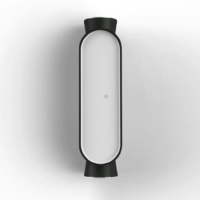 Roger Pradier Ibuk N° 1 LED-Außenwandleuchte Anthrazitgrau