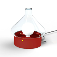 Roger Pradier La Hutte N° 1 Mobile Außenleuchte Tomatenrot