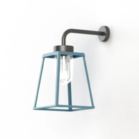 Roger Pradier Lampiok 2 N° 3 Außenwandleuchte Blau