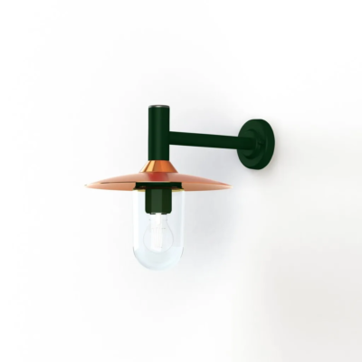 Roger Pradier Montana N° 2 Außenwandleuchte Tannengrün