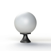 Roger Pradier Moon N° 6 Pollerleuchte Tiefschwarz