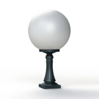 Roger Pradier Moon N° 7 Pollerleuchte Grünspan patiniert
