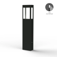 Roger Pradier Tétra N° 3 LED-Pollerleuchte Anthrazitgrau