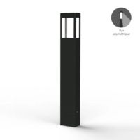 Roger Pradier Tétra N° 4 LED-Pollerleuchte Anthrazitgrau
