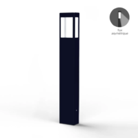 Roger Pradier Tétra N° 4 LED-Pollerleuchte Stahlblau