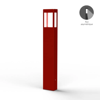 Roger Pradier Tétra N° 4 LED-Pollerleuchte Tomatenrot