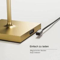 Sigor Nuindie Akku-Stehleuchte Goldfarben – Bild 4