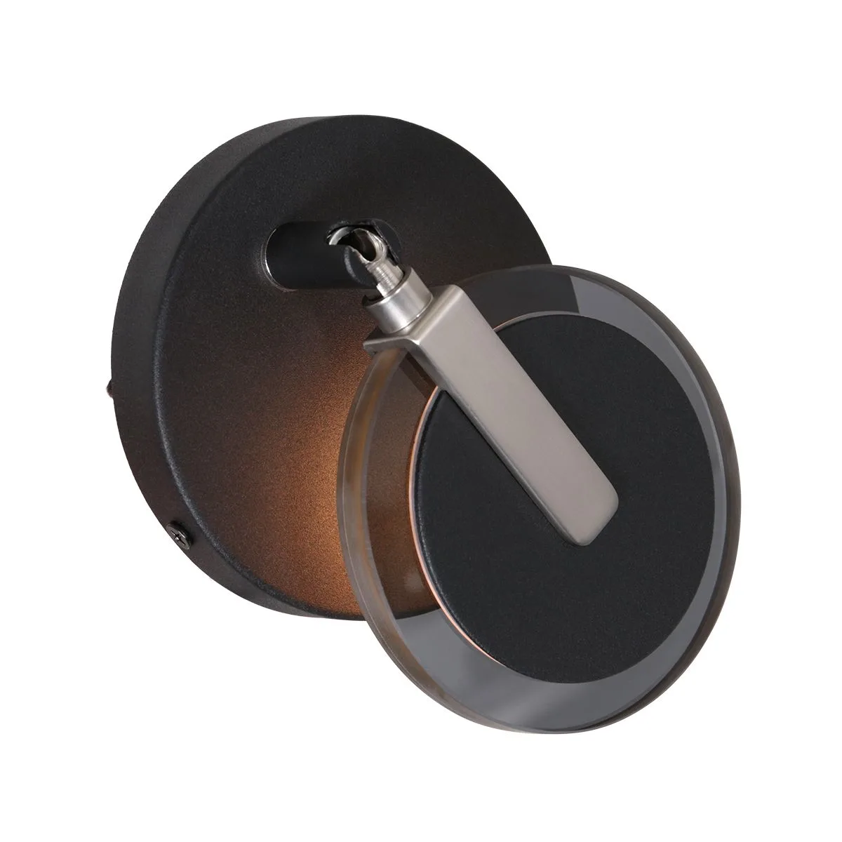 Steinhauer Turound 3095 LED-Wandleuchte Rauchglas – Bild 2