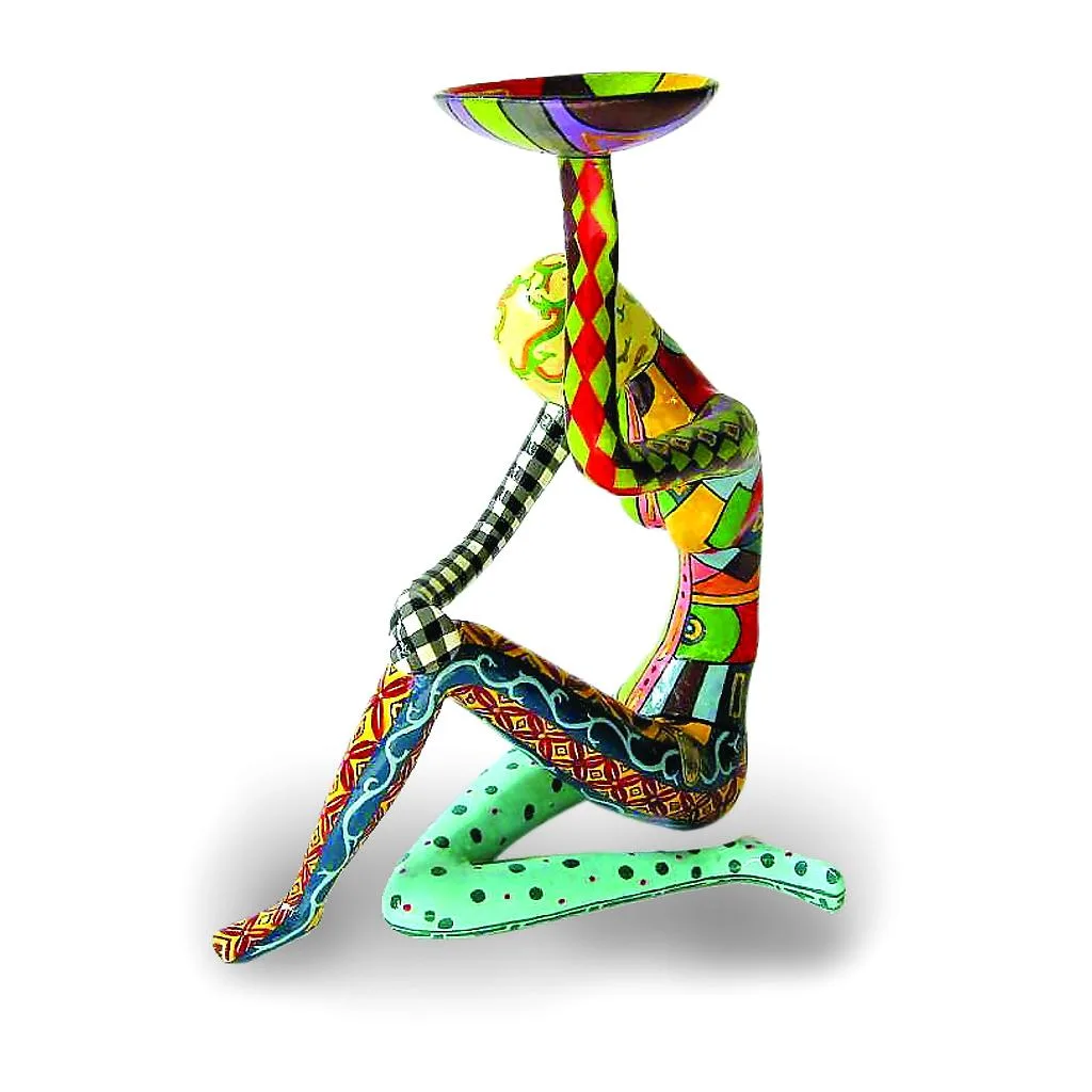 Toms Company Akrobat sitzend