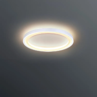 ESCALE Loud LED-Deckenleuchte Ø 35 cm Weiß