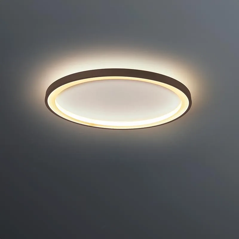 ESCALE Loud LED-Deckenleuchte Ø 50 cm Bronze