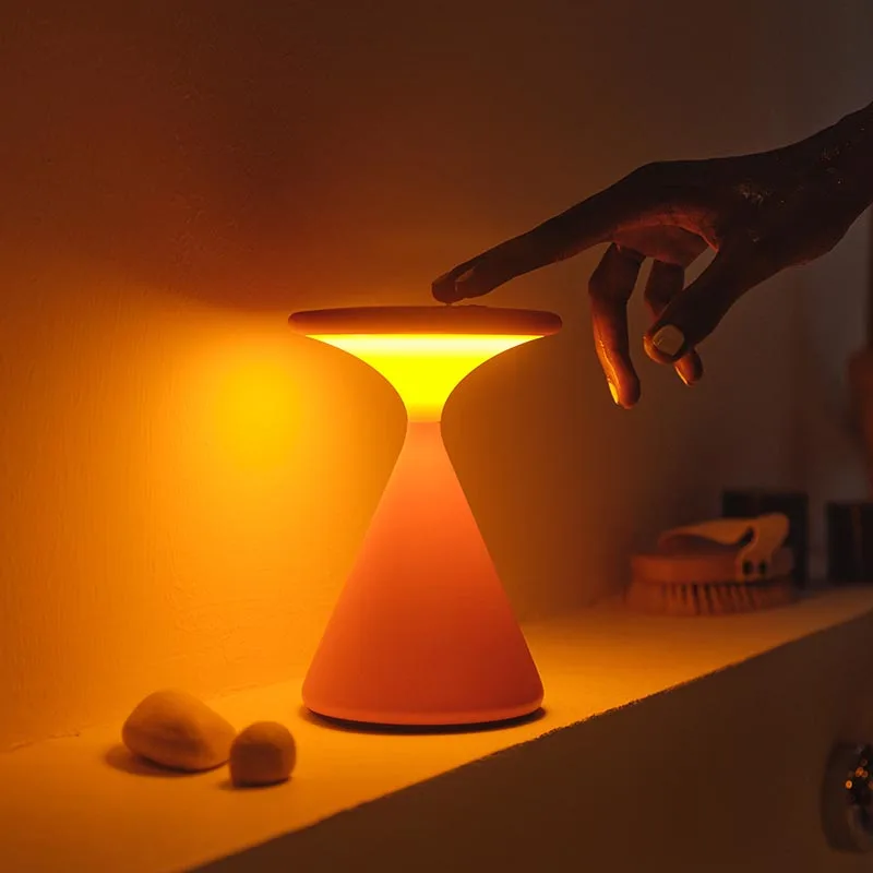 GRAU Salt LED-Tischleuchte mit Akku – Bild 2