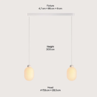 GRAU Sun Duo LED-Pendelleuchte – Bild 5