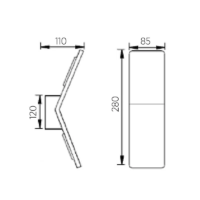 Knapstein ADA LED-Wandleuchte – Bild 4