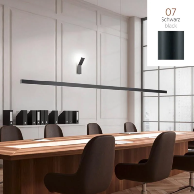 Knapstein LINDA-192 LED-Pendelleuchte Schwarz