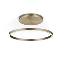 Knapstein LISA-D LED-Deckenleuchte Effekt Bronze