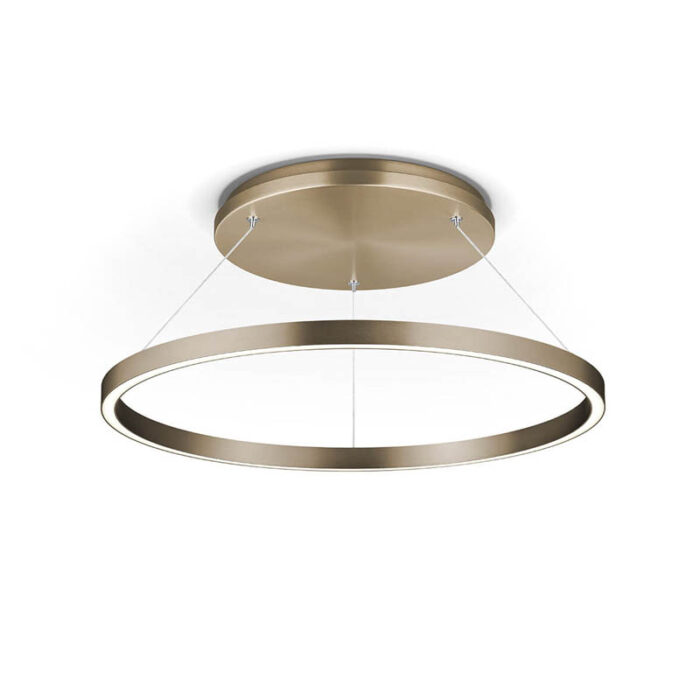 Knapstein LISA-D LED-Deckenleuchte Effekt Bronze