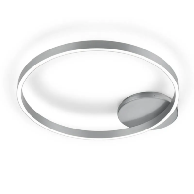 Knapstein SOLEA LED-Deckenleuchte mattnickel