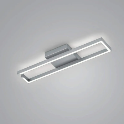 Knapstein YOKO-R LED-Deckenleuchte mattnickel