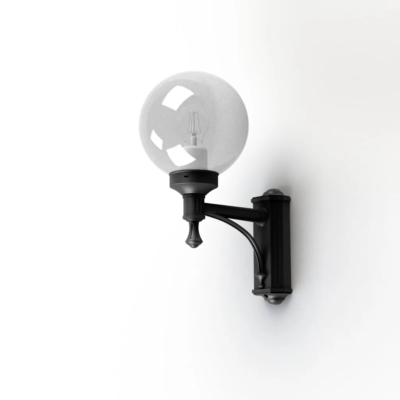 Roger Pradier Moon N° 1 Außenwandleuchte Tiefschwarz Produktabbildung