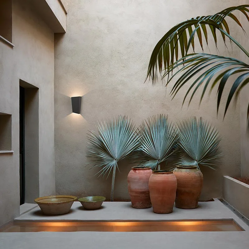 Vibia Break Plus 4116 LED-Außenwandleuchte